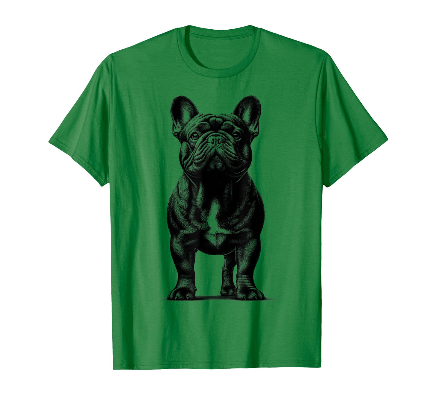 Cute French Bulldog in Proud Pose T-Shirt