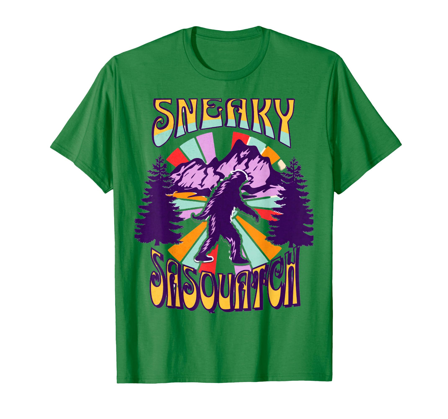 Sneaky Sasquatch, Sasquatch adventures, Sasquatch merch T-Shirt