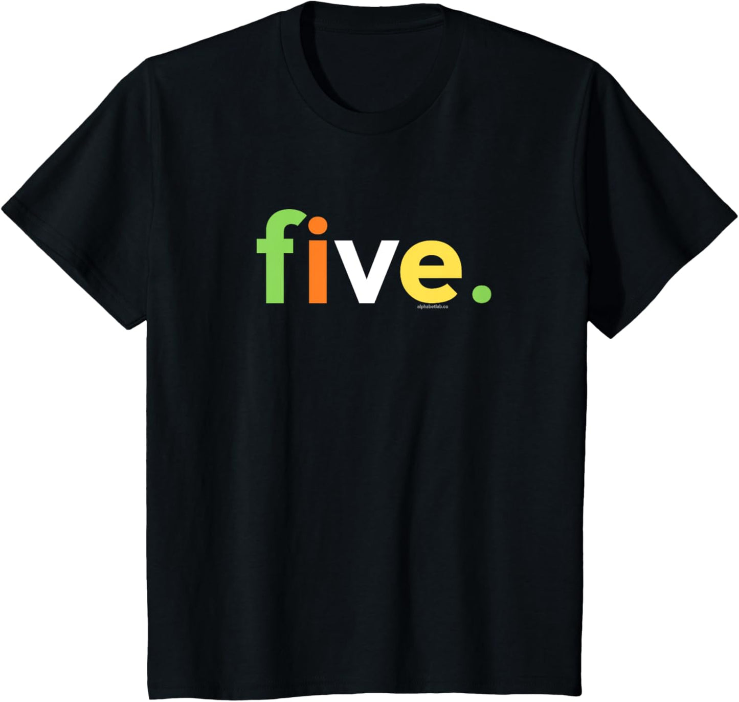 Kids 5th Birthday Shirt Boy 5 Five Year Old Party Idea Age 5 Tee T-Shirt