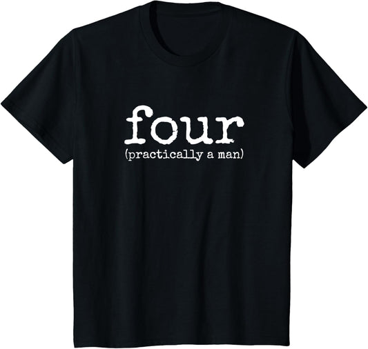 4th Birthday Shirt for Boys - Gift for 4 Year Old Kids T-Shirt