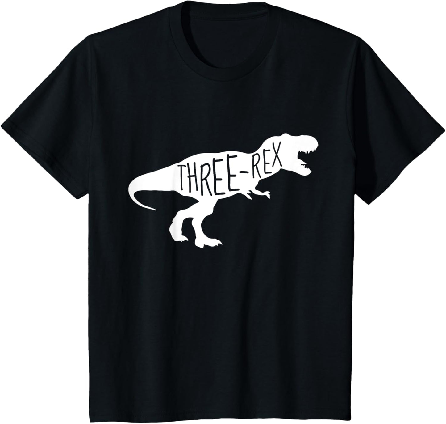 3 Year Old Birthday Girl & Boy Gift Shirt Dinosaur Three Rex T-Shirt