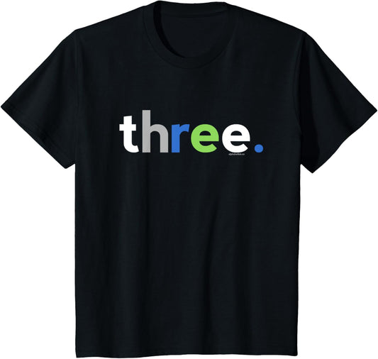 Kids 3rd Birthday Shirt Boy 3 Three Year Old | Party Ideas Age 3 T-Shirt