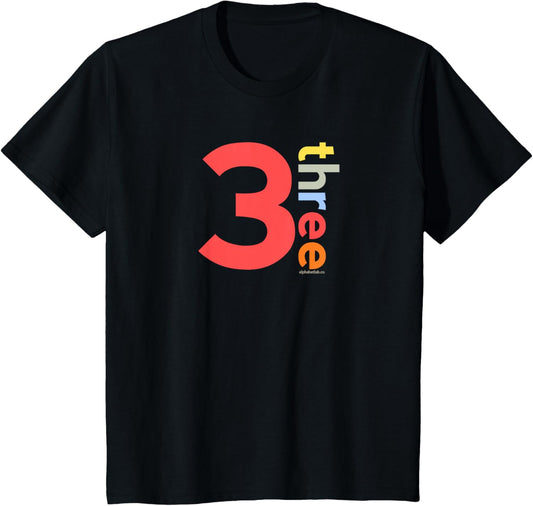 3rd Birthday Shirt Boy 3 | Age 3 Three Year Old Party Ideas T-Shirt