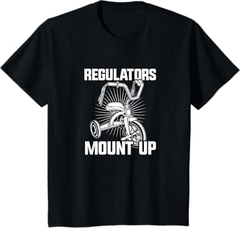 Regulators Mount UP Funny Hip Hop Graphic Tshirt T-Shirt