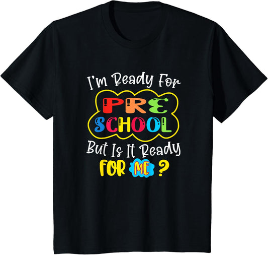 1st Day of Preschool Pre-K First Day of School T-Shirt