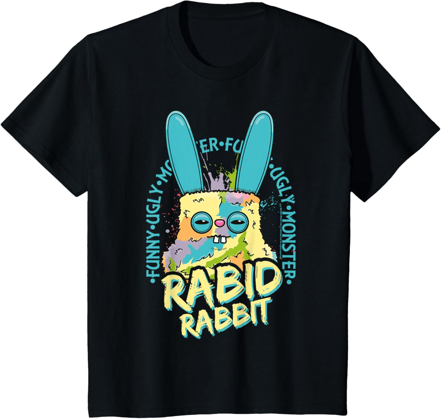 Kids Rabid Rabbit Budgie Fuggler Funny Ugly Monster Kids T-Shirt