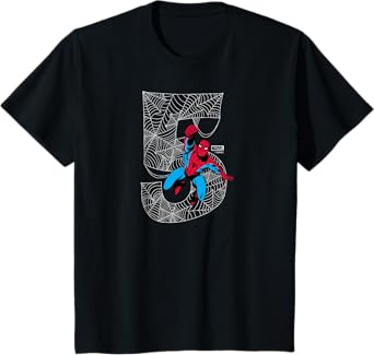 Kids Spider-Man - 5th Birthday T-Shirt