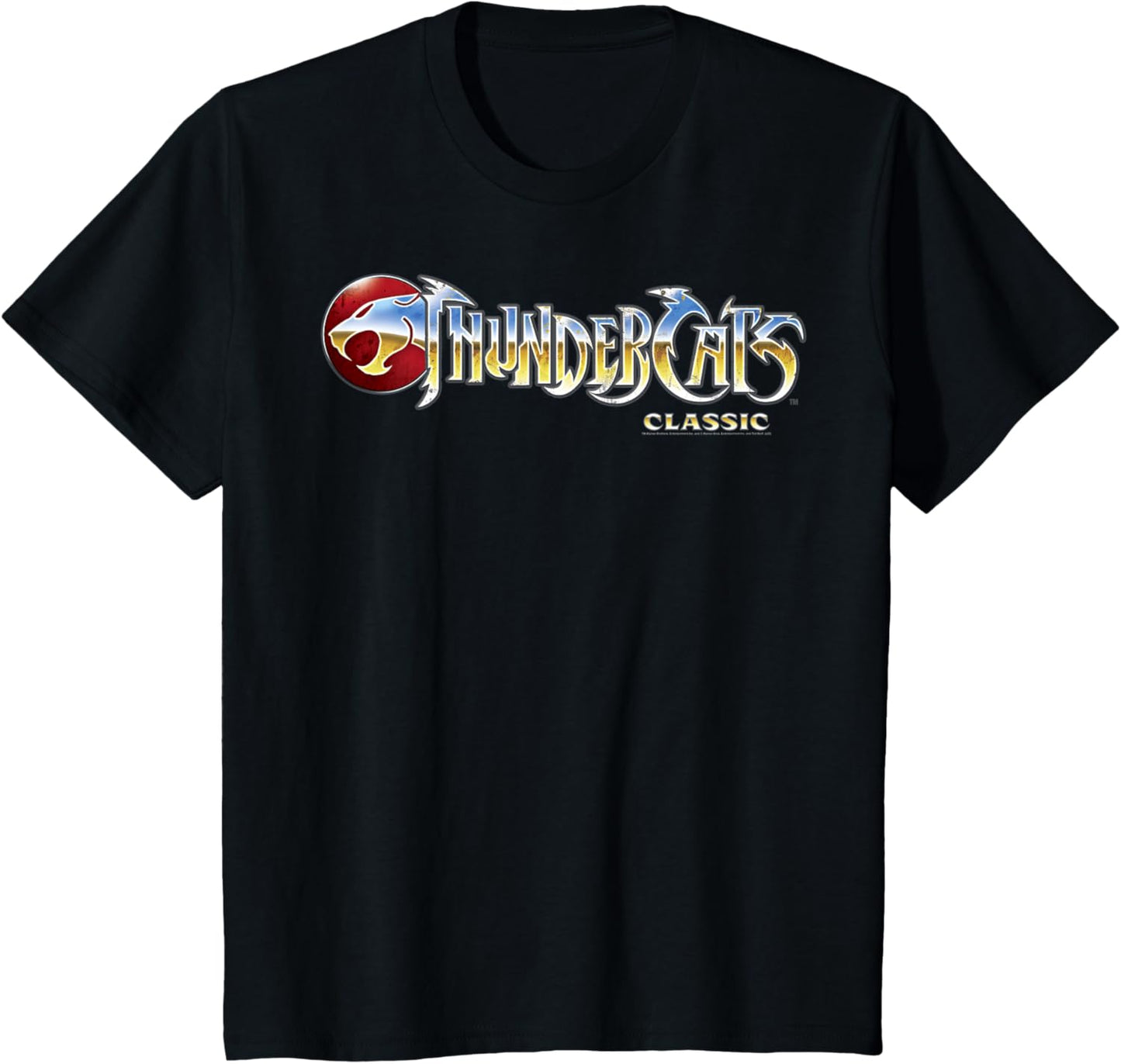 Kids ThunderCats Chrome Logo T-Shirt