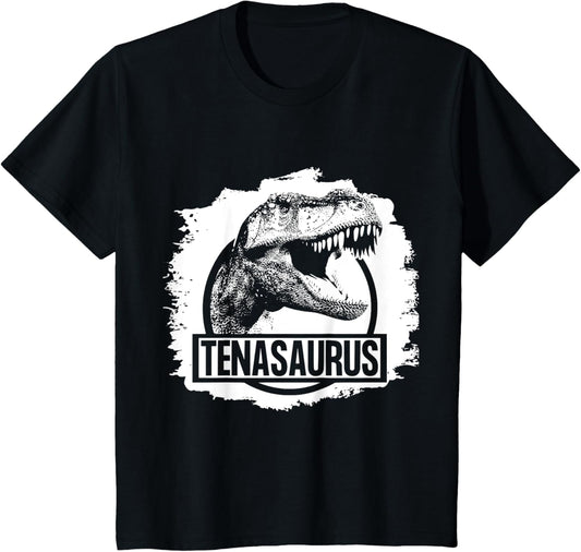 10 Year Old T-Rex Tyrannosaurus 10th Birthday Jurassic Party T-Shirt