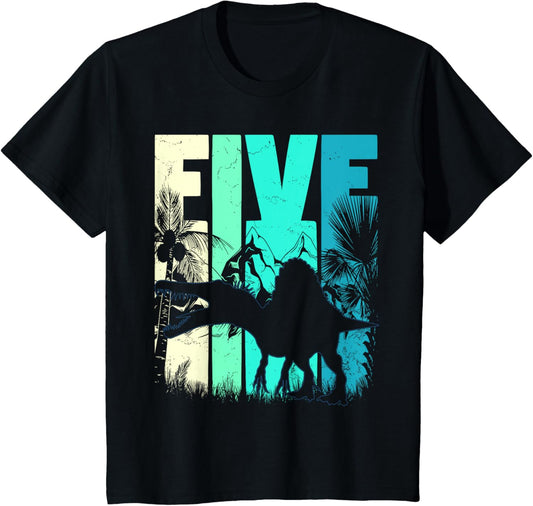 Spinosaurus 5 year old 5th birthday Five Boy Girl Retro T-Shirt