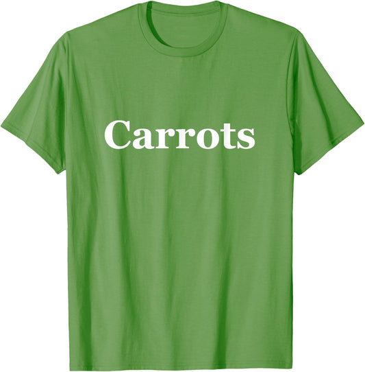 "Carrots" American Vegetable Tee Shirt T-Shirt
