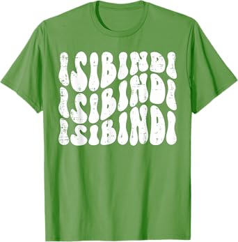 Isibindi - Groovy Wavy Style School Spirit Wear T-Shirt