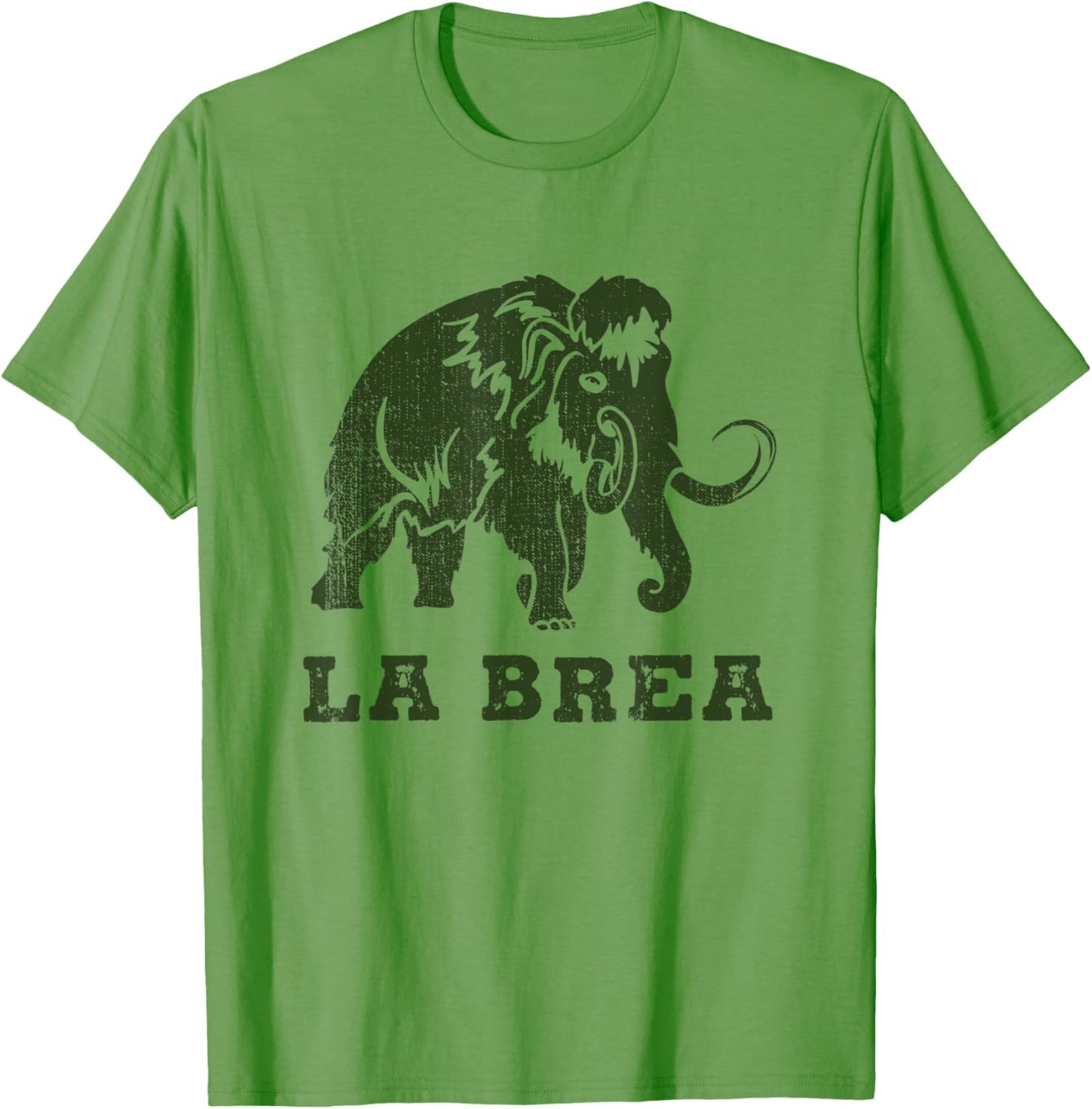 La Brea dinosaurs Los Angeles California Retro T-Shirt