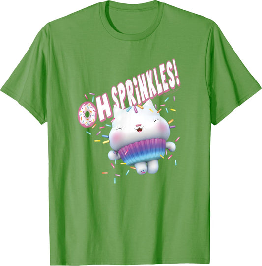 Gabby's Dollhouse Cakey Cat Oh Sprinkles! T-Shirt
