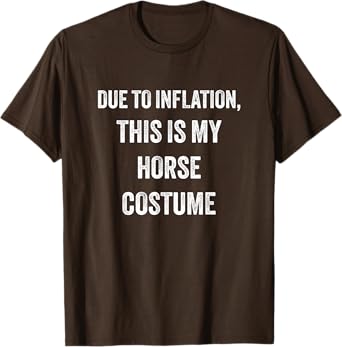 Horse Halloween Costume T-Shirt