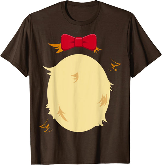 Bear Costume Shirt Halloween One Sided T-Shirt