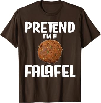 Funny Halloween Lazy Costume Outfit Pretend Im a falafel T-Shirt