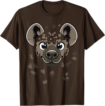 Funny Hyena costume, funny Hyena face costume T-Shirt