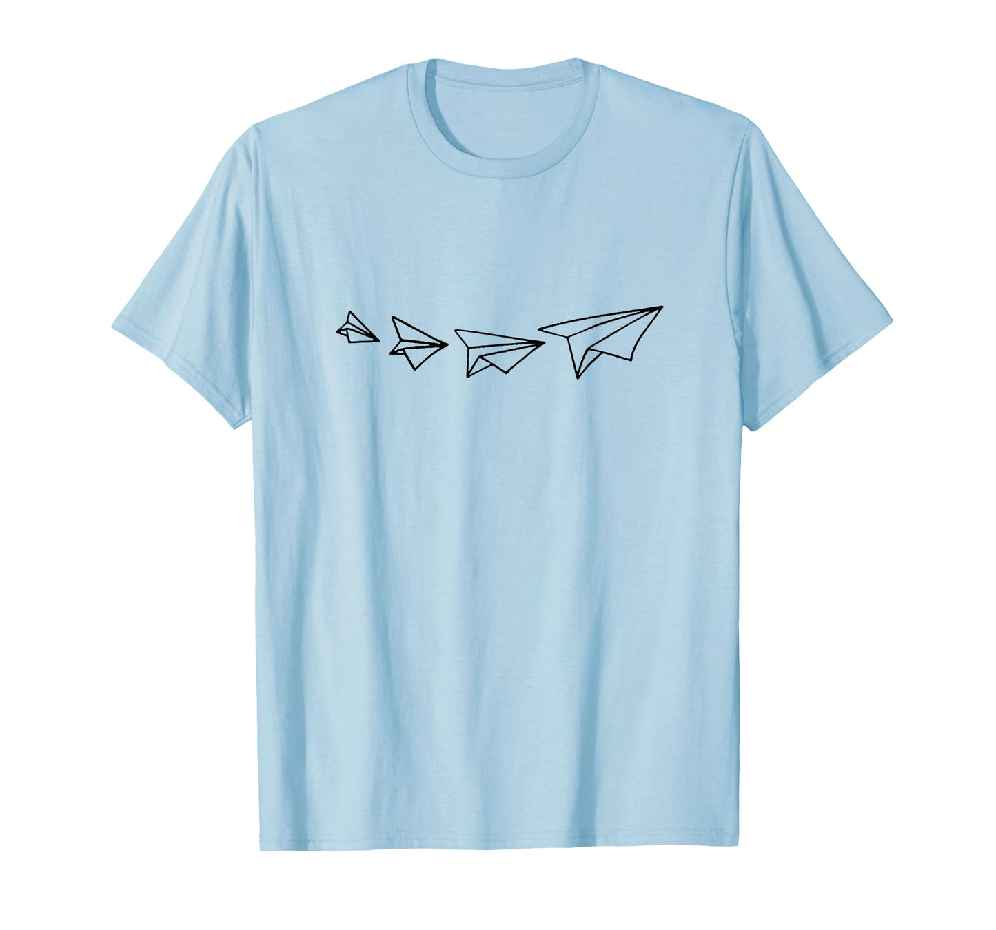 Paper Airplane Shirt Flying Planes Aircraft Origami Shirt T-Shirt