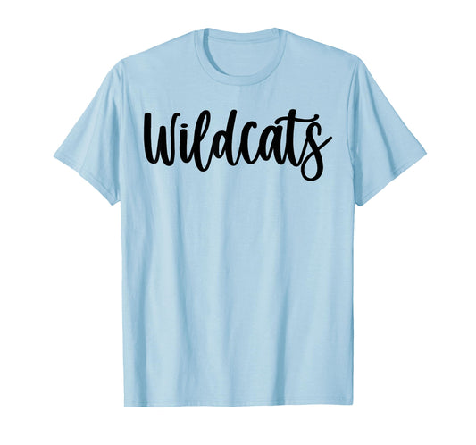 Wildcats School Spirit Team Mascot Game Night T-Shirt