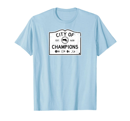 City of Champions - Boston Sports T-Shirt