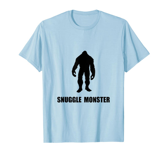 Snuggle Monster Bigfoot Funny T-Shirt T-Shirt