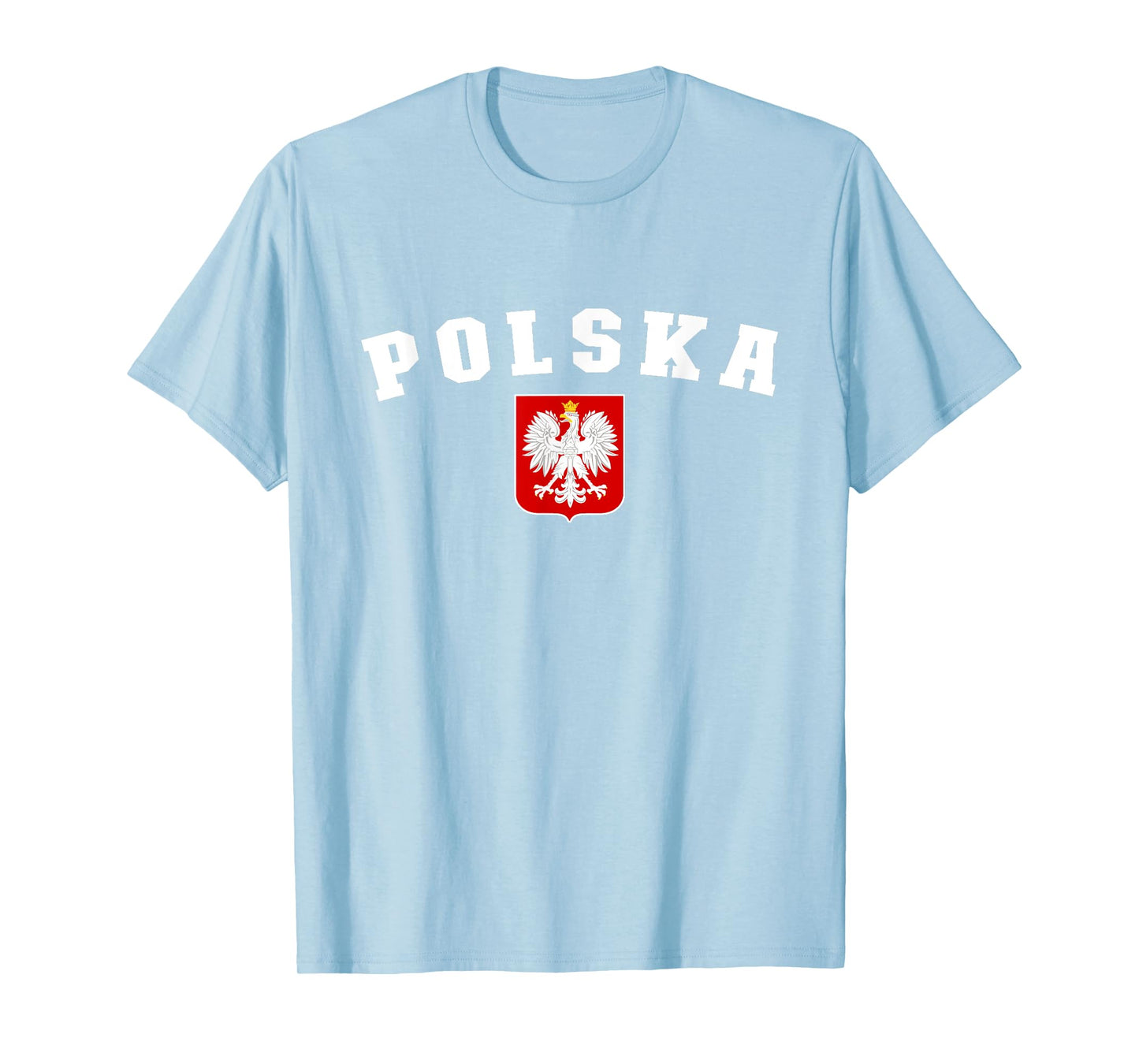 Polska, Polish White Eagle, Polish Emblem, Retro Polish Red T-Shirt