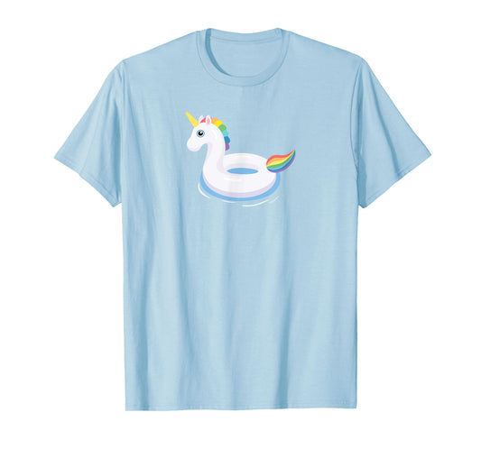 Unicorn Float Cute T-shirt T-Shirt