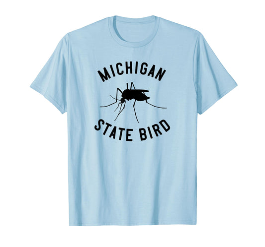 Classic Michigan Mosquito State Bird T-Shirt