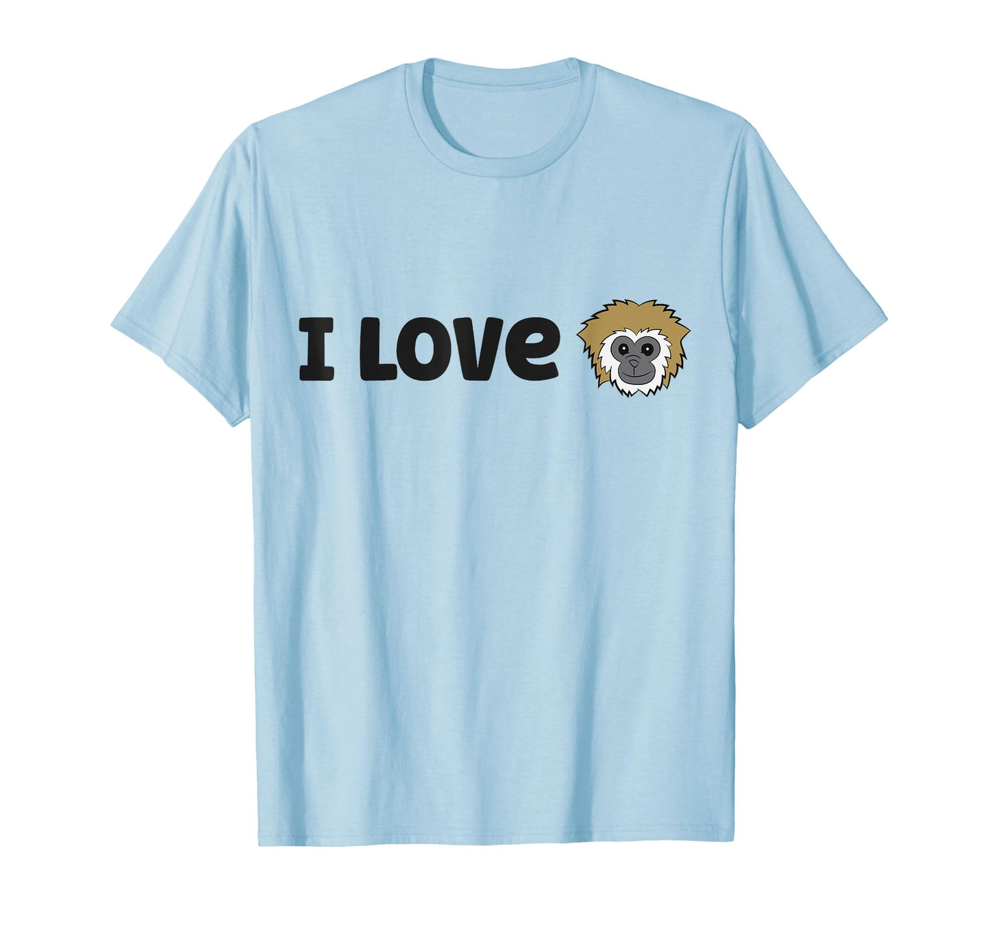 I Love Gibbon Monkeys T-Shirt