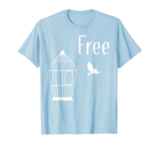 Free Indeed - Free Bird from Cage | T Shirt T-Shirt