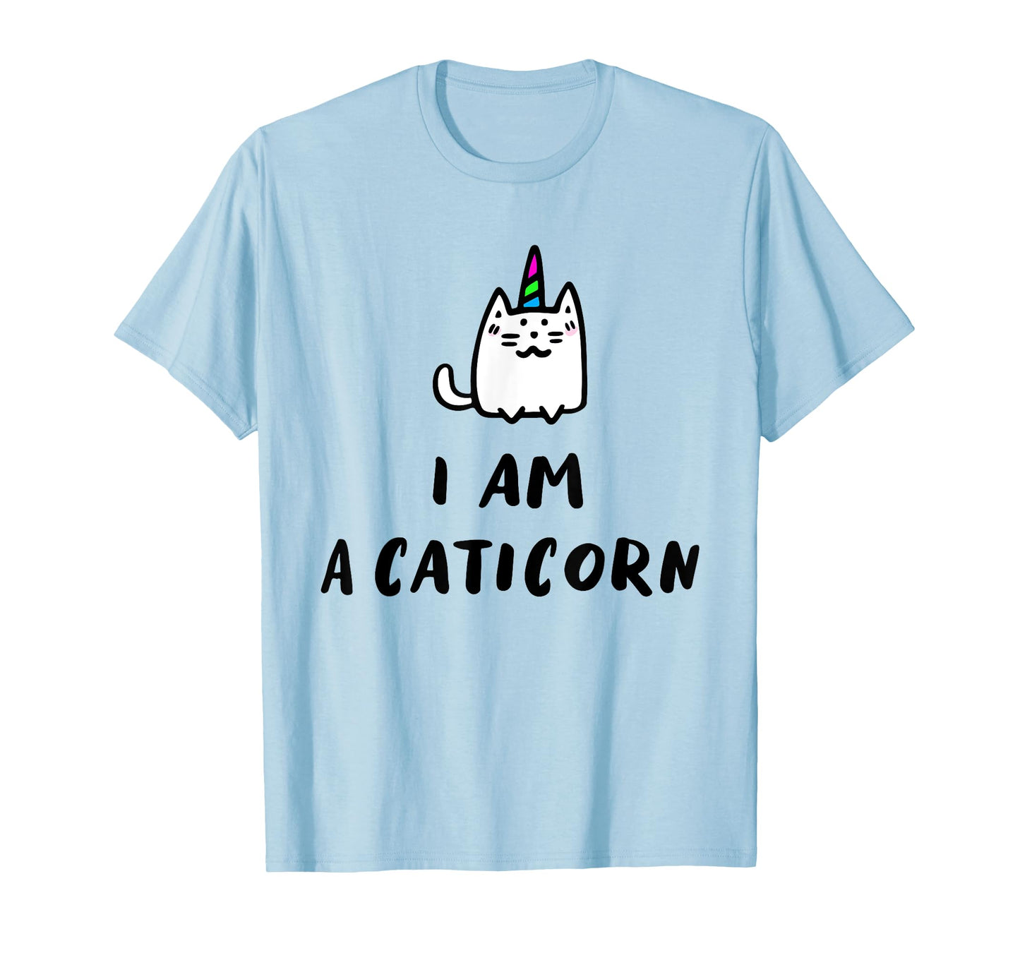 Unicorn Cat I'm a Caticorn Funny Kitty T-Shirt