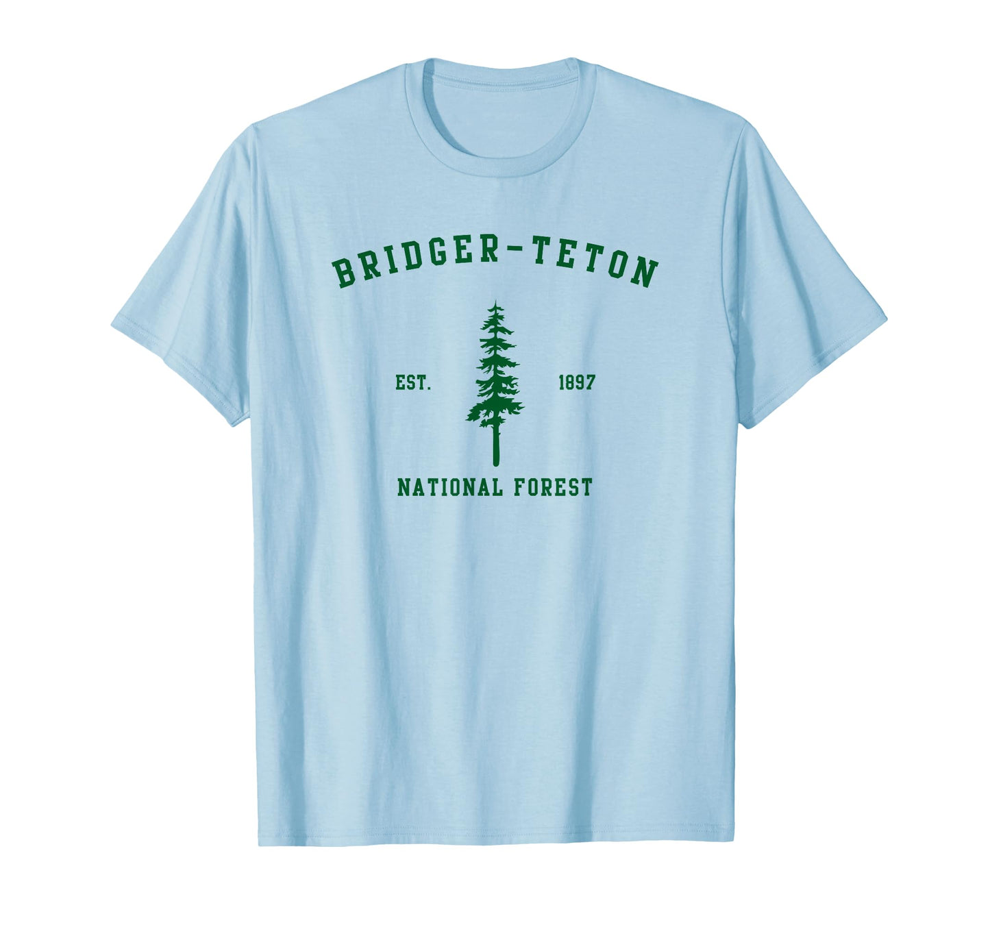 Bridger-Teton National Forest Explore Wyoming T-Shirt