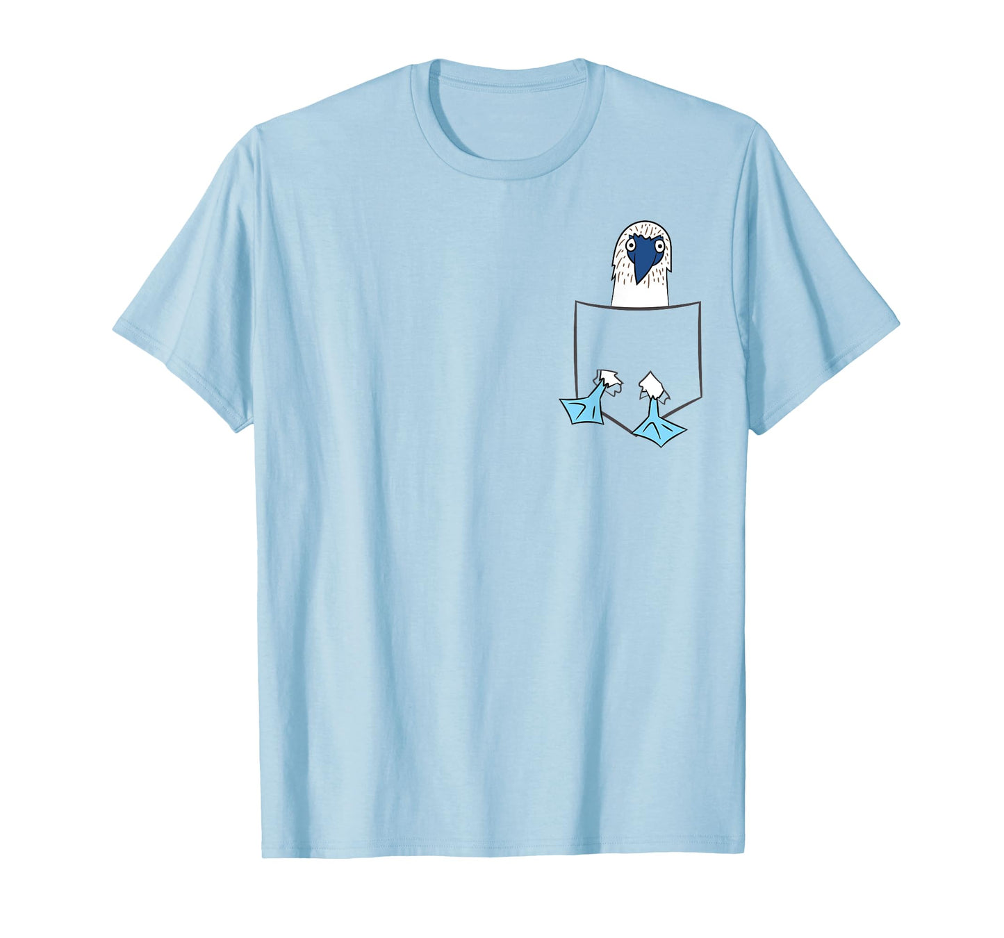 Blue Foot Booby In The Pocket Bird Cute Blue-Footed Booby T-Shirt