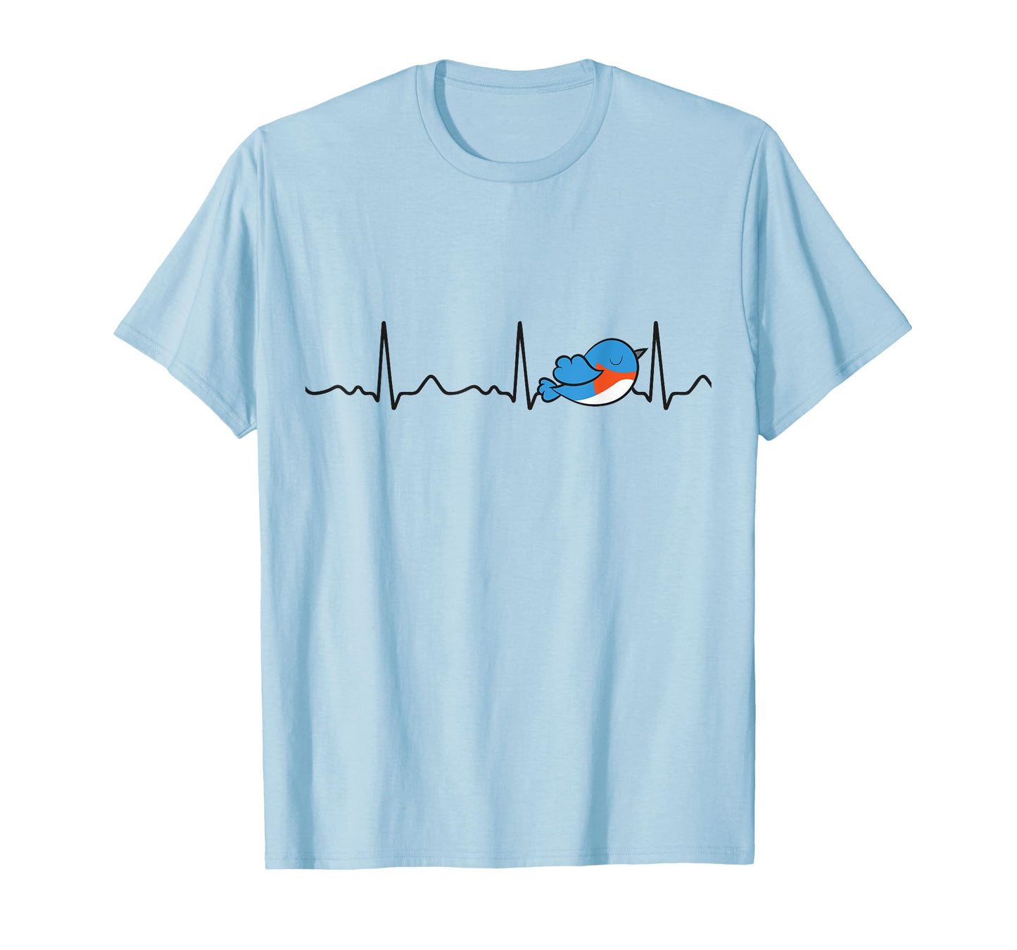 Bluebird Heartbeat Love Bluebirds T-Shirt