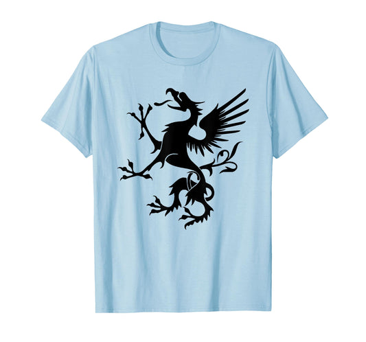 Snallygaster T-Shirt American Folklore Maryland Dragon Tee T-Shirt