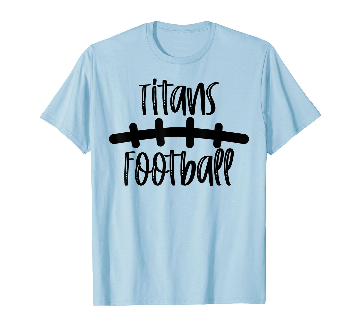 Titans Football School Spirit Team Mascot Game Night T-Shirt