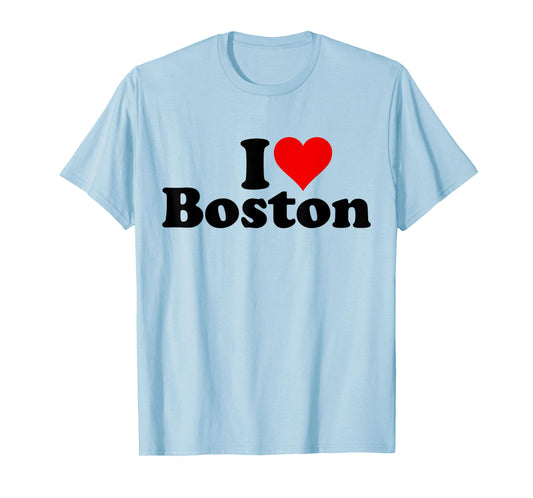 I HEART LOVE BOSTON MASSACHUSETTS T-Shirt