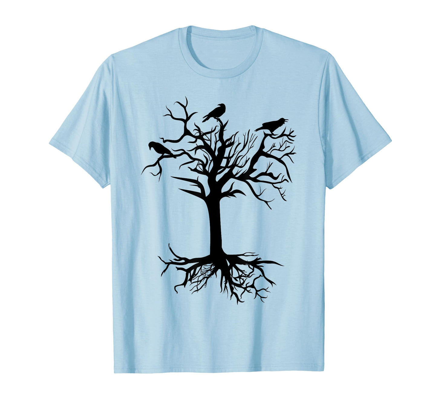 Raven crow crows tree women men children mystical mysticism T-Shirt