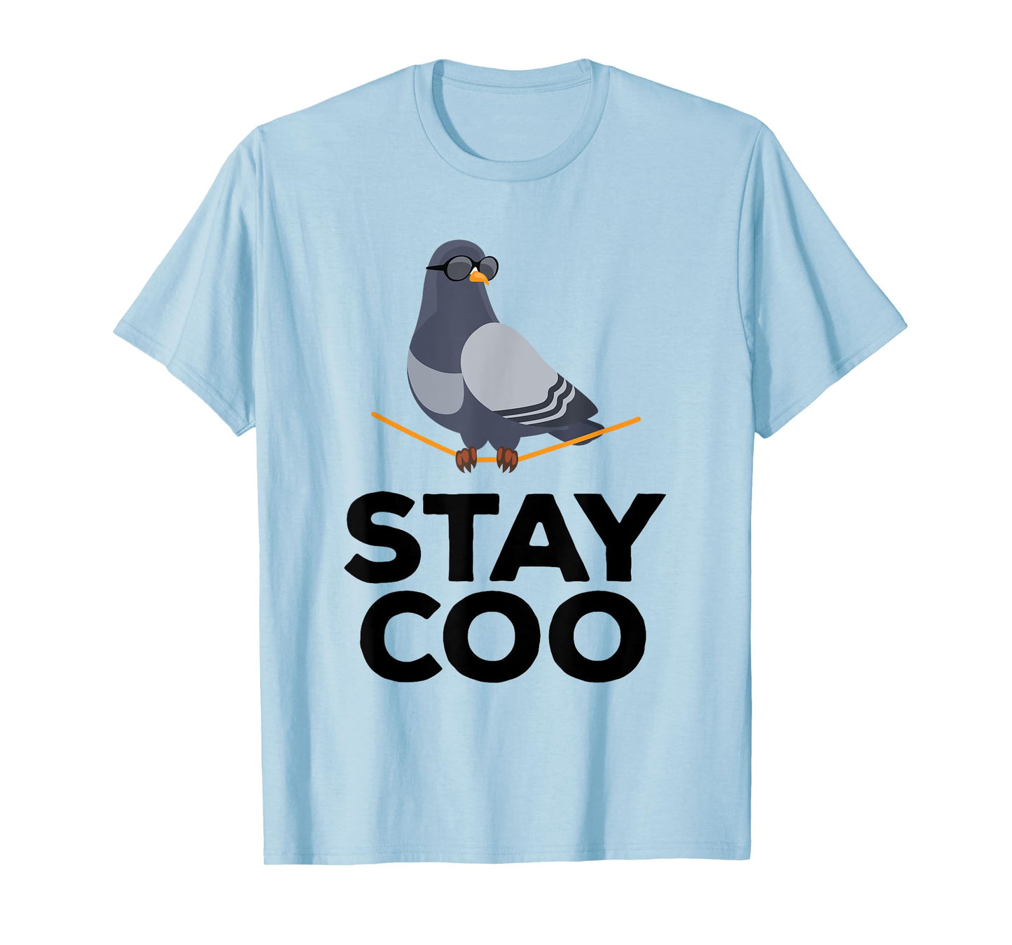 Stay Coo Bird T Shirt | Birding Funny Cool Pigeon Shirt T-Shirt