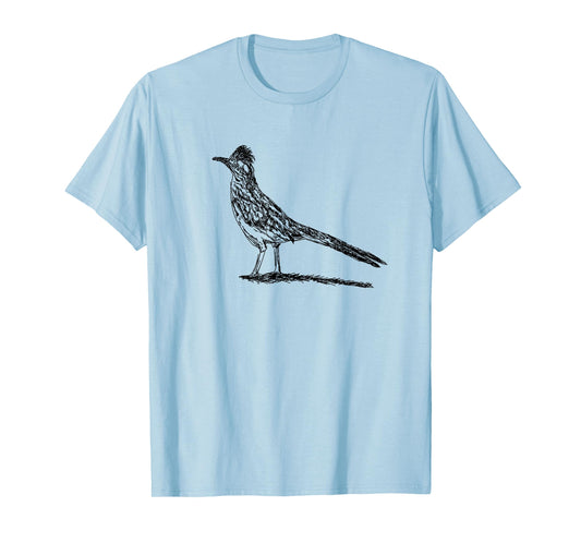 Funny Roadrunner Road Running Bird Greater Run Tee T-Shirt
