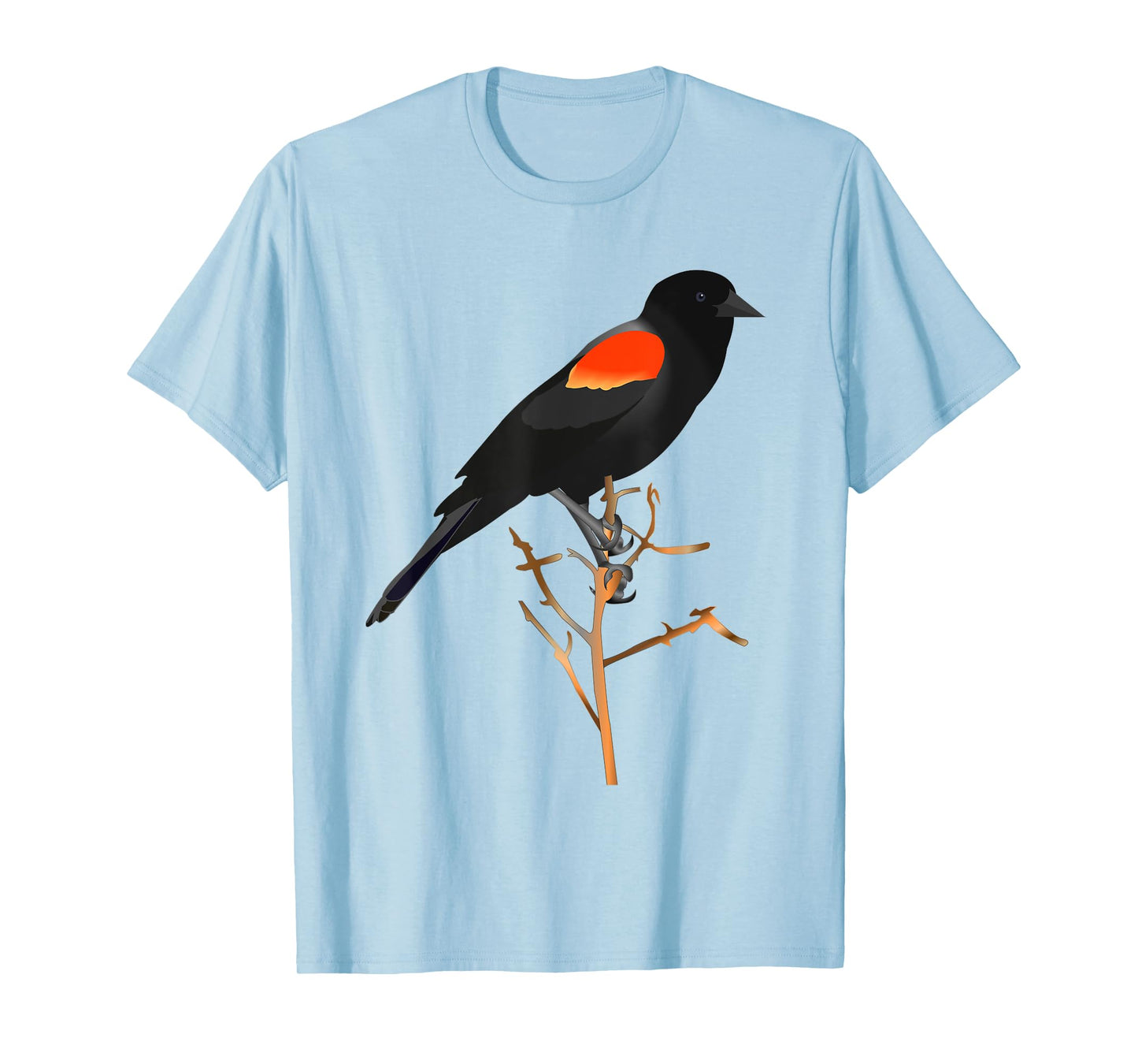 Red-winged blackbird for birdwatchers T-Shirt
