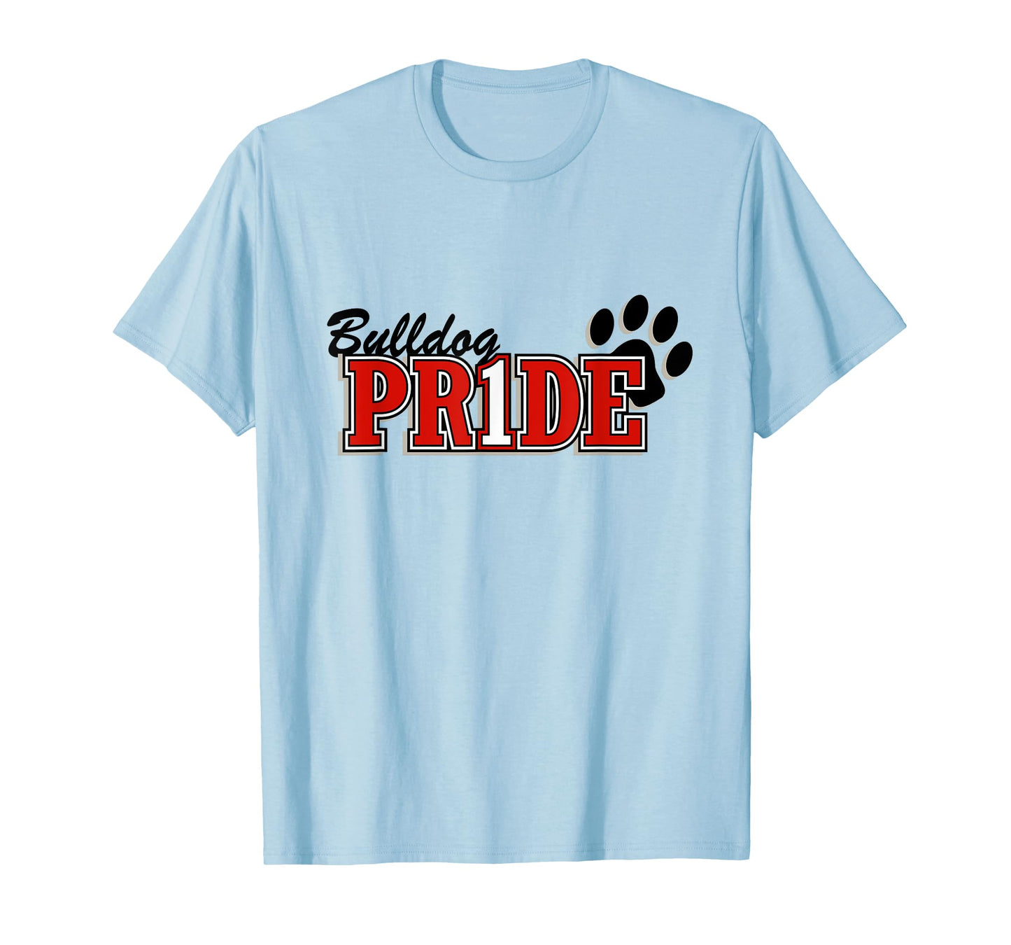 "Bulldog Football" T-Shirt for Sports Fans T-Shirt