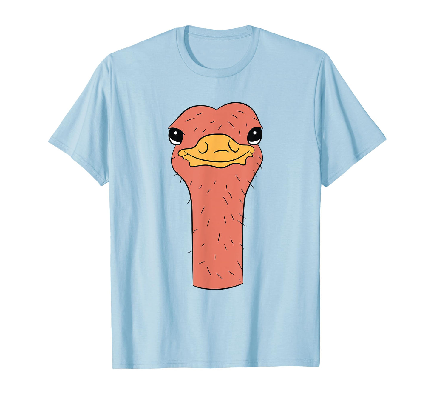 Ostrich Head Ostrich Funny Ostrich Costume T-Shirt