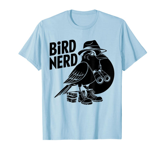 Bird Nerd Funny Bird Watching Birding Bird Lover Watcher T-Shirt