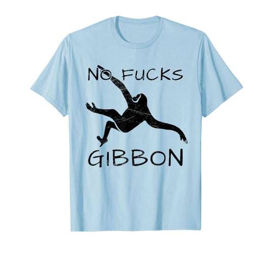 Gibbon Funny Ape Monkey Animal T-Shirt