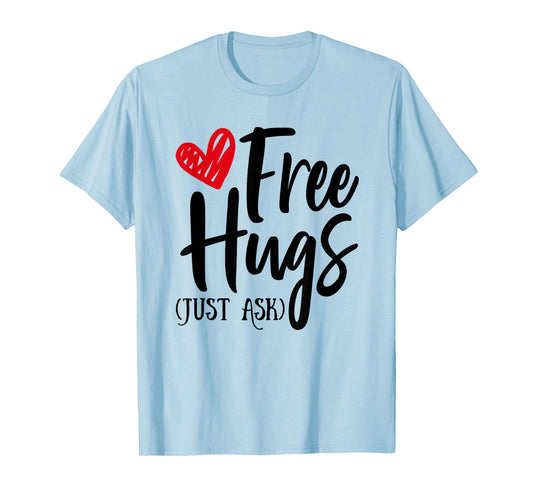 Hugs for Free Just Ask Unity Day Orange T-Shirt