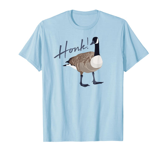 Canadian Goose Honk Funny Cute Bird Hunter Gift Animal T-Shirt