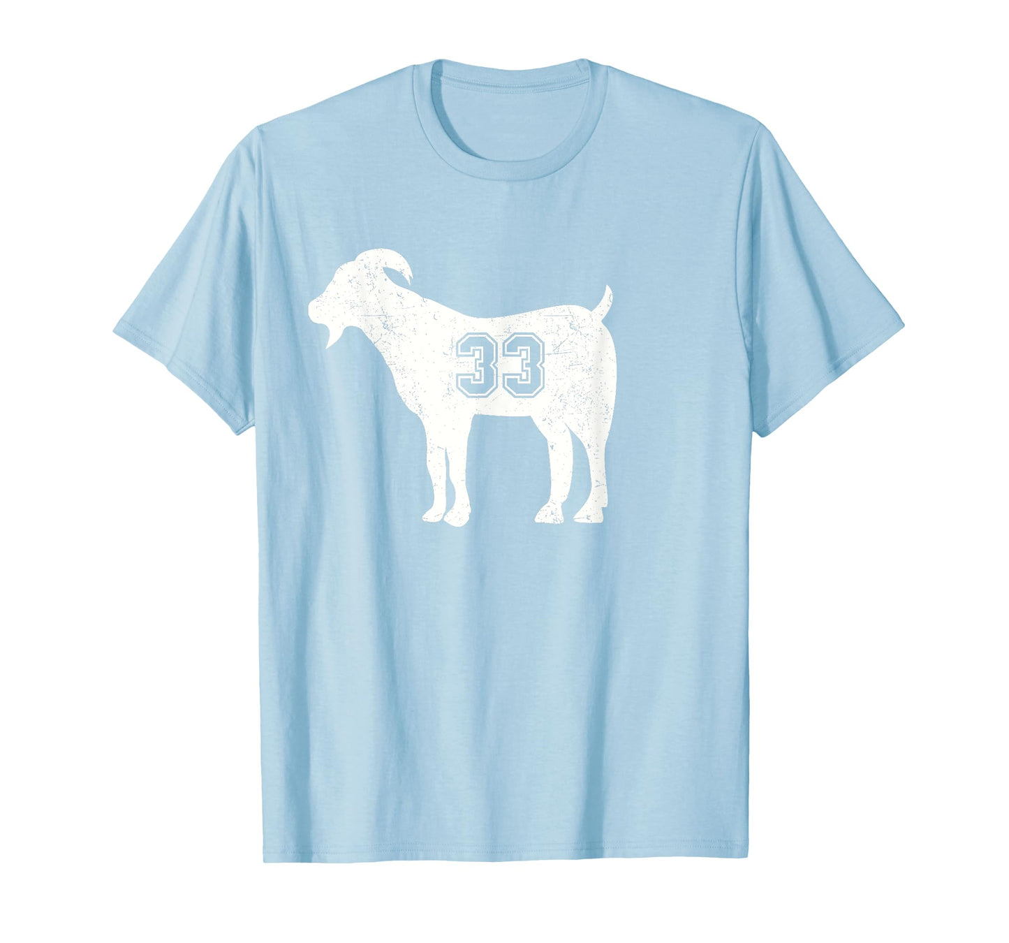 Vintage Distressed GOAT 33 T-Shirt