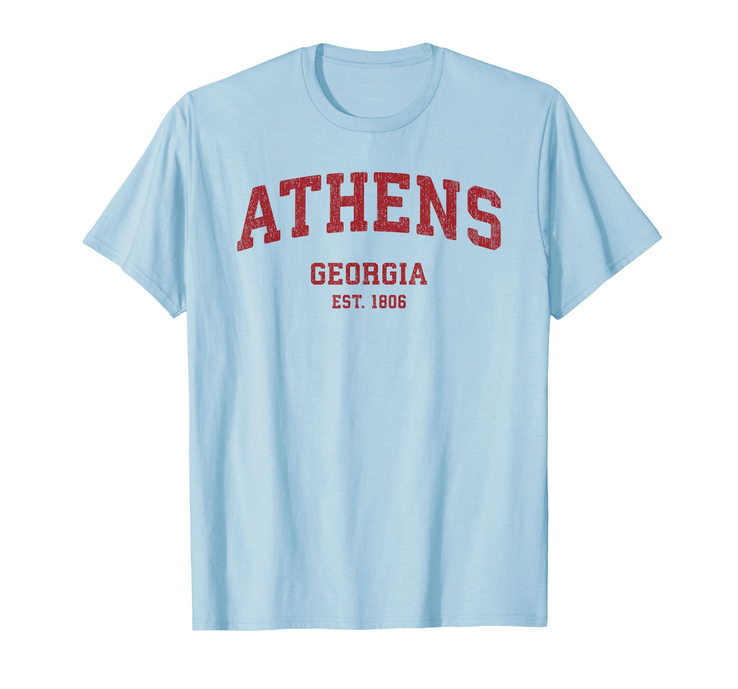Athens Georgia GA Vintage Athletic Sports Design T-Shirt